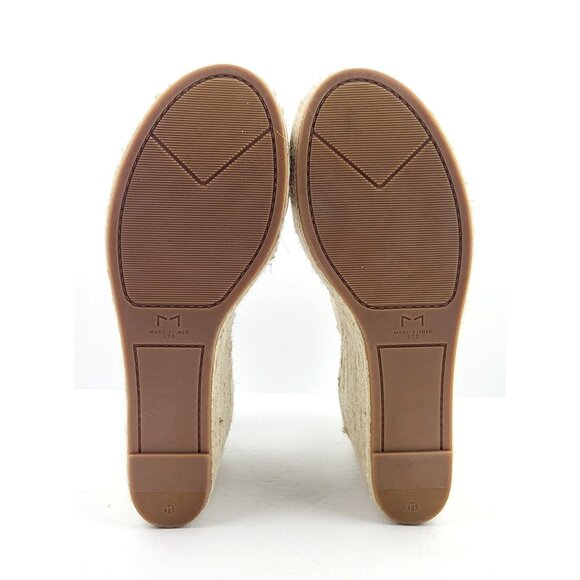Marc Fisher Women's Lamari Espadrille Wedge Sandal - Size 11 - Picture 8 of 8